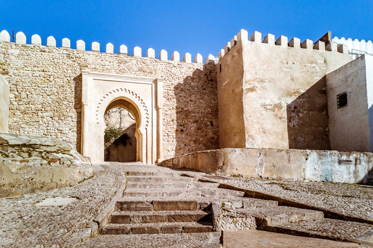 Poort van de kasba - Tanger - Marokko